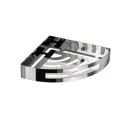 Полка для ванной комнаты Brimix 5657 нержавеющая сталь 22x29 см