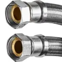 Гибкая подводка для воды Интерскол 1" 60 см внутренняя резьба