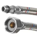 Гибкая подводка для воды Aquabeam 1/2 М10x18 60 см наружная-внутренняя резьба