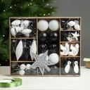 Елочные украшения KREAFORTA черно-белый 100 шт.