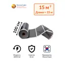 Инфракрасная пленка для теплого пола Теплософт 15 м² 3300 Вт