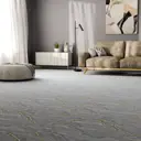 Ковровое покрытие «Оптимист Горы» 2.5 м, цвет серый