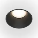 Светильник точечный встраиваемый Voltega Vgl Vgl051-u-2wb под отверстие 75 мм GU10 цвет черный