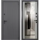 Дверь входная металлическая Torex 86x205 см правая клауд скай ферро с зеркалом