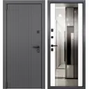 Дверь входная металлическая Torex 95x205 см левая клауд скай бьянко с зеркалом