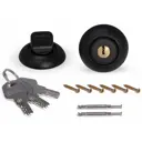 Фиксатор-ключ круглый ЦАМ цвет черный