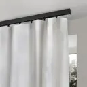 Шинный карниз однорядный KREAFORTA Pro 320 см алюминий цвет черный комплект