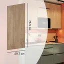 Фасад для кухонного шкафа Сантьяго 29.7x76.5 см Delinia ID ЛДСП цвет коричневый