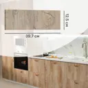 Фасад для кухонного ящика Зея 39.7x12.5 см Delinia ID ЛДСП цвет коричневый