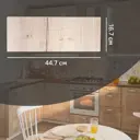 Фасад для кухонного ящика под духовку Касли 44.7x16.7 см Delinia ID ЛДСП цвет касли