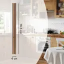 Угол для кухонного шкафа Рошаль 4x76.5 см Delinia ID ЛДСП цвет рошаль