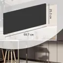 Фасад выдвижного ящика София 59.7x25.3  см DELINIA ID ЛДСП цвет серый