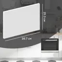 Фасад выдвижного ящика София 39.7x25.3 см KONSENSA ЛДСП цвет белый