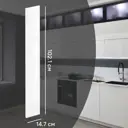 Фасад кухонного шкафа Аша 14.7x102.1 см KONSENSA ЛДСП цвет белый