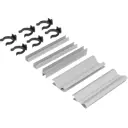 Комплект для установки кухонного цоколя Delinia 10 см ПВХ цвет серый