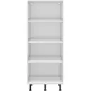 Шкаф-полуколонна для кухни 60x138x56 см KONSENSA ЛДСП цвет белый