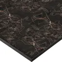 Стеновая панель Мрамор 240x0.4x60 см HPL-пластик цвет черный