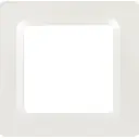 Рамка для розеток и выключателей Lexman Lilian Modern 1 пост цвет жемчужный