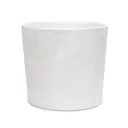 Кашпо Аура Композит d 14 см 13.1 см 1.4 л бетон белый