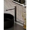 Смеситель для раковины Agger A2712155 однорычажный цвет стальной серый