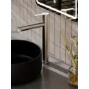 Смеситель для раковины Agger Easy A3112122 однорычажный высокий цвет сатин