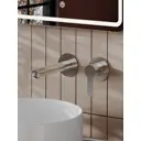 Смеситель для раковины встраиваемый Agger Easy A3172222 однорычажный цвет сатин матовый