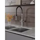 Смеситель для кухни Agger A3252522 гибкий излив 17.9 см цвет сатин