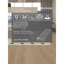 Ламинат Lamiwood Select Дуб Темный 34 класс толщина 12 мм с фаской 1.66 м² цена за упаковку