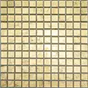 Декоративная мозаика Nsmosaic S-859 NS03GL0092 29.8x29.8см цвет Жёлтый / золотой