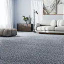 Ковровое покрытие «Парадиз» 3 м цвет небесно-голубой