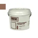 Герметик для дерева акриловый Torvens шовный цвет махагон 15 кг