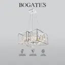 Подвесная люстра с хрусталем BOGATE'S 312/6 хром