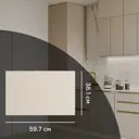 Фасад выдвижного ящика Онега 59.7x38.1 см KONSENSA ЛДСП цвет бежевый