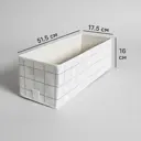 Короб-органайзер для шкафа Лион 17.5x51.5x16 KONSENSA