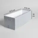 Короб-органайзер для шкафа Лион 17.5x51.5x16 KONSENSA