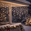 Электрогирлянда уличная Neon-Night Бахрома 3 м 200 ламп цвет теплый белый