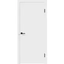Дверь межкомнатная глухая Бланка 60x200 см эмаль белый без замка и петель