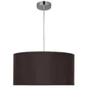 Подвес Inspire Simple 3xE14x40 Вт, металл/ткань