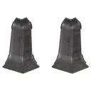 Угол для плинтуса внутренний STERN 306 «Дуб чёрный» 2 шт.