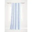 Тюль на ленте для кухни «Узор» 300х260 см батист цвет голубой