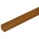 Угол 20x20x2700 мм, цвет орех антик
