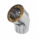 Сэндвич-отвод 135° 0.5x200x280 мм, нержавеющая сталь