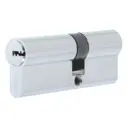 Цилиндр ключ/ключ 35x45 хром, 80 C ET CP