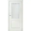 Дверь межкомнатная остеклённая Altro 70x200 см, ламинация, цвет бьянко 3D