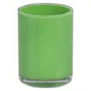 Стакан для зубных щёток настольный «Green» акрил цвет зелёный