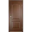 Дверь межкомнатная глухая Антик 80x200 см, ПВХ, цвет дуб коньяк