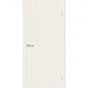Дверь межкомнатная глухая 60x200 см, ламинация, цвет белый