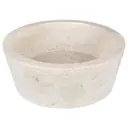 Раковина накладная Bressa, натуральный камень, 40х15 см, цвет бежевый