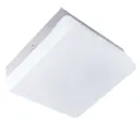 Светильник Hill 1xE27х60 Вт, квадрат, цвет никель, IP44
