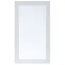 Витрина для шкафа Delinia «Фенс белый» 40x70 см, МДФ, цвет белый